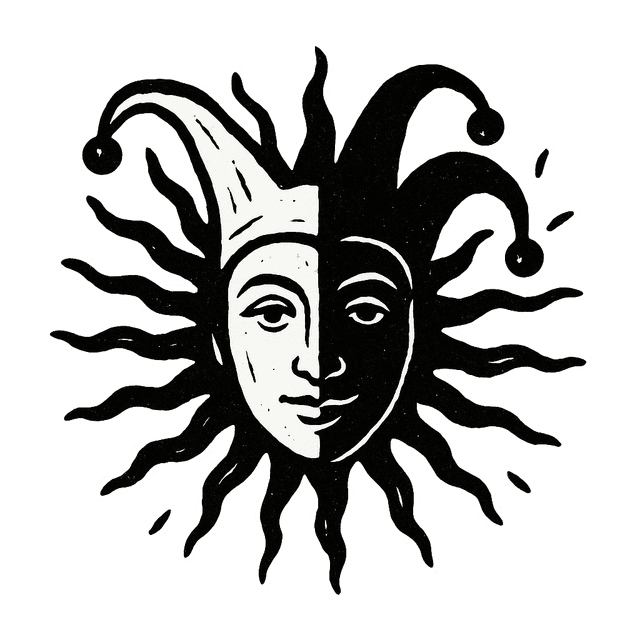 Jester Sun Moon Logo